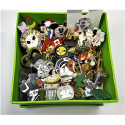 15)  LOT OF 110 LAPEL PINS