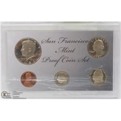 1981 SAN FRANSICO 5PC USA PROOF SET