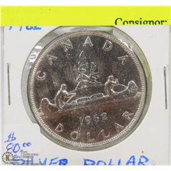 1962 CANADIAN DOLLAR MS64.