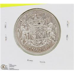 1951 CANADA 50 CENT PC COIN