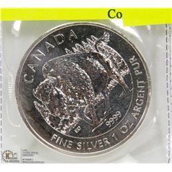 2013 CANADA 1OZ SILVER CANADIAN $5.00 COIN