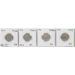 US FIVE CENT COINS  BUFFALO/INDIAN HEAD NICKELS