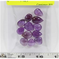 #150-NATURAL PURPLE AMETHYST GEMSTONE  71CT