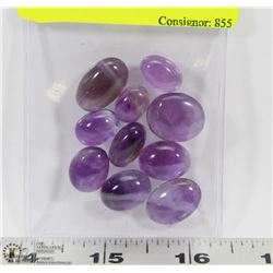 #162-NATURAL PURPLE AMETHYST GEMSTONE  84CT