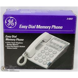GE EASY DIAL MEMORY TELEPHONE
