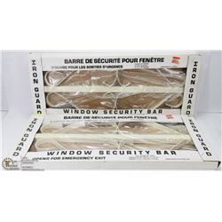 PAIR OF IRON GUARD WINDOW SECURITY BARS
