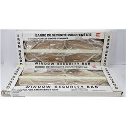 PAIR OF IRON GUARD WINDOW SECURITY BARS