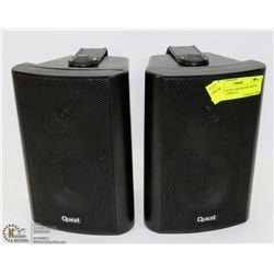 PAIR OF QUEST Q42AW SPEAKERS, 80OHMS, 100WATT