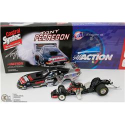 30) TONY PEDEGRON ACTION DIE CAST 2001 MUSTANG