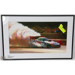 76)JOHN FORCE  FRAMED PICTURE VERY RARE