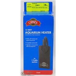 NEW 15 WATT AQUARIUM HEATER