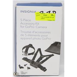 INSIGNIA  5PC ACCESSORY KIT FOR GO PRO CAMERA