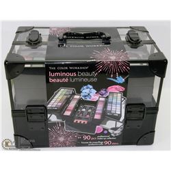 90PC COLOR WORKSHOP CASE WITH MAKE UP