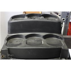 COMMERCIAL COFFEE CARAFE STAND- HOLDS 6 POTS