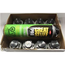 CASE OF DOW INSULATING FOAM SEALANT