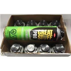 CASE OF DOW INSULATING FOAM SEALANT