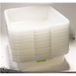 TOTE BOX - LOT OF 10 - NATURAL COLOUR