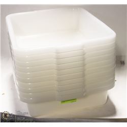 TOTE BOX - LOT OF 10 - NATURAL COLOUR