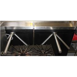 GROUP OF 2 ENTRY/EXIT GATES