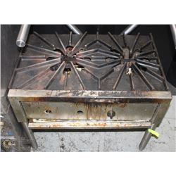 QUEST STAINLESS STEEL DUAL-STOCKPOT BURNER