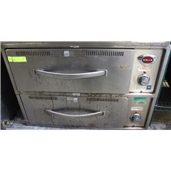 WELLS RWD-2 , 2 DRAWER WARMER