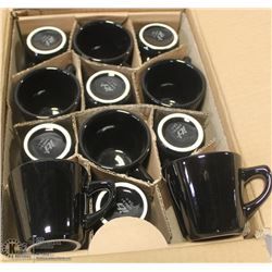 NEW BLACK 7OZ CUP (CASE OF 36)