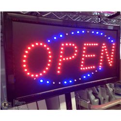 19" X 10" LED OPEN SIGN