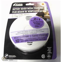 NEW KIDDE TALKING SMOKE AND CARBON MONOXIDE ALARM