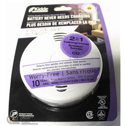 NEW KIDDE TALKING SMOKE AND CARBON MONOXIDE ALARM