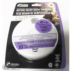 NEW KIDDE TALKING SMOKE AND CARBON MONOXIDE ALARM