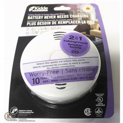 NEW KIDDE TALKING SMOKE AND CARBON MONOXIDE ALARM