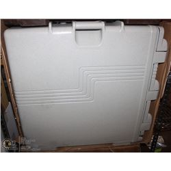 NEW OFF-WHITE CAMBRO FOOD TRANSPORT-MINOR DAMAGE