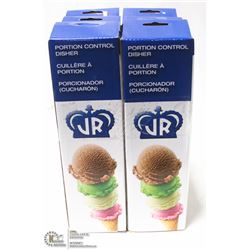 SET OF SIX PORTION SCOOPS