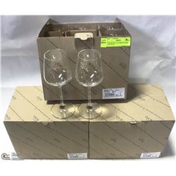 NEW RONA 8.75 OZ WINE GLASSES (LOT OF 18 )