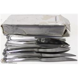 NEW STEAK KNIFE SERRATED (LOT OF 12)