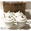 Image 1 : NEW STEELITE 11 OZ TEAPOT   (LOT OF 4)