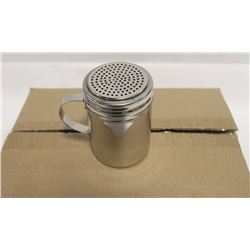 STAINLESS STEEL DREDGERS - ONE DOZEN