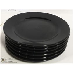 NEW BLACK 9" PLATE (LOT OF 54 EACH)