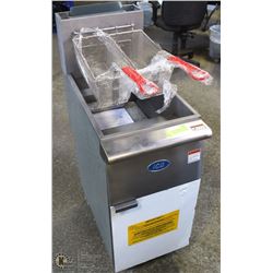 NEW ICB NATURAL GAS FRYER 3 TUBES