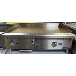 ME#01, MRE) HEAVY DUTY COUNTER TOP GRIDDLE ,
