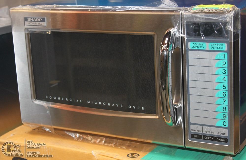 SHARP COMMERCIAL MICROWAVE R21LVF Kastner Auctions
