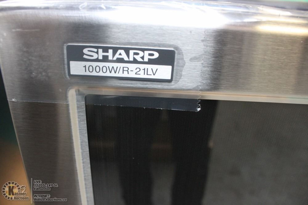 SHARP COMMERCIAL MICROWAVE R21LVF Kastner Auctions