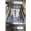 Image 1 : ME#04, MRE)COMMERCIAL STAINLESS STEEL DEEP FRYER