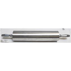 ME#14) ROLLING  PIN 15" ALUMINUM