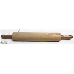 ME#14) ROLLING  PIN 15" WOODEN