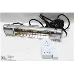 NEW CROWN VERITY PATIO HEATER WITH REMOTE