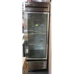 TRUE STAINLESS STEEL GLASS DOOR GRAB N' GO COOLER