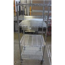 STAINLESS STEEL COMMERCIAL WIRE SHELF