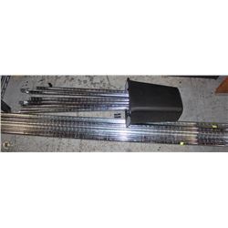 LARGE LOT OF ASSORTED RACK ASSEMBLY( 2 RACKS)