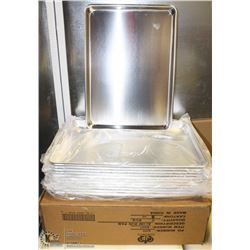 CASE OF - 1/2 SIZE BUN PANS ALUMINUM